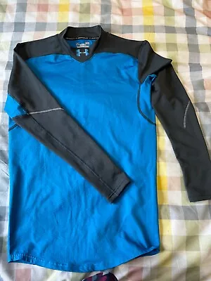 Armour Compression Top Size Large Blue Grey • £10