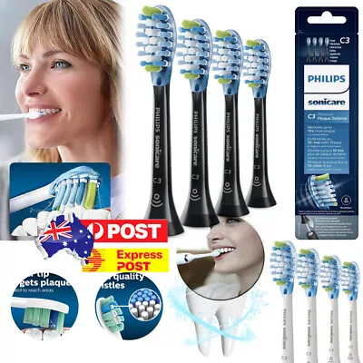 4Pack Philips Sonicare C3 Premium Plaque Defence Sonic Toothbrush Heads • $19.67