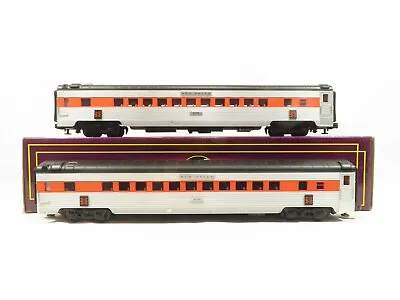 MTH 20-2197-B New Haven 70' Steamlined Coaches Two Car Set LN • $259.99