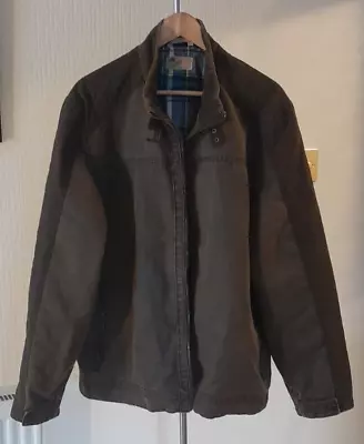Mens North Coast (Marks And Spencer) Jacket / Coat In Brown (leather-look) - XXL • £14.99