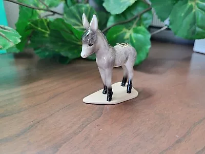 Hagen-Renaker Donkey I Grey Ceramic Figurine Retired • $5