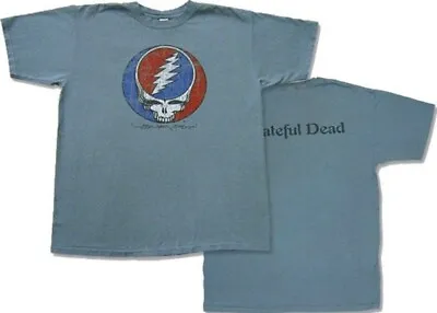 Grateful Dead Steal Your Face Distressed Shirt Size 3XL - Looks 25 Years Old • $35.50