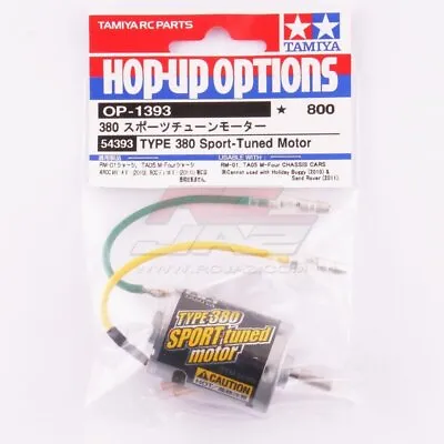 Tamiya 54393 Type 380 Sport-Tuned Motor 29T For 1/10 RC Car Buggy OP1393 • £7.38