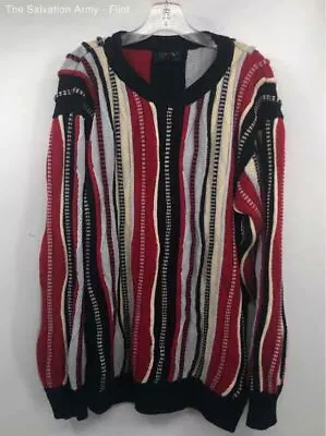 Authentic COOGI Australia Mens Multicolor 3D Knit 90’s Pullover Sweater Size L • $9.99
