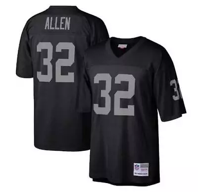 Marcus Allen Los Angeles Raiders Black Throwback Jersey • $44.99