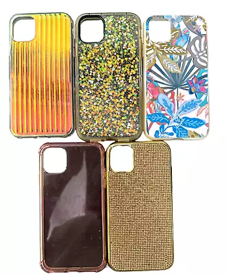 Lot Of 5 IPhone 11/XR Slim Cases Gold Blink Clear Pink Vera Bradley & Iridescent • $7.99