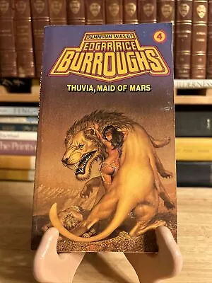 Edgar Rice Burroughs Martian Tales #4 THUVIA MAID OF MARS Del Ray PB 1982 • $13.27