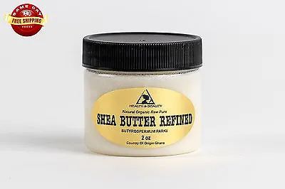 $4.39 • Buy Shea Butter Refined Organic Raw Cold Pressed Grade A From Ghana 100% Pure 2 Oz
