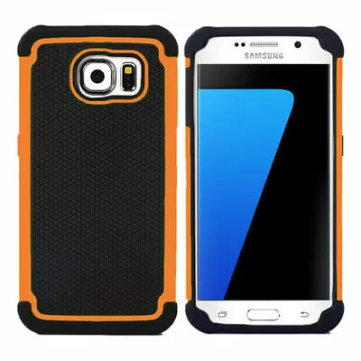 $5.75 • Buy Shockproof Heavy Duty Gel Case Cover For Samsung Galaxy S6 S7 Edge S8 S9 Plus +
