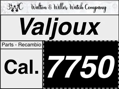 Nos 1 PC Eta Valjoux 7750 7721 7753 7754 7760 7765 Original Parts Chronograph • $6.69