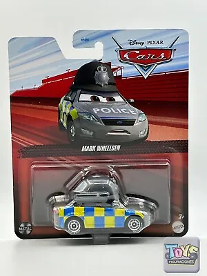 Disney Pixar Cars 2 MARK WHEELSEN Police Car 2023 Edition Metal Red Card NEW • $10.99