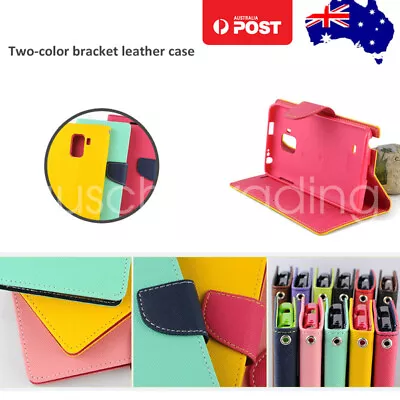 $7.99 • Buy Flip Leather Stand Case Cover Wallet Case For Samsung Galaxy S8 / Galaxy S8 Plus