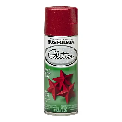 Rustoleum Specialty Glitter Spray Paint 290g Red • $24.99