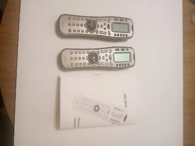 2 Programmable Osiris MX-350  Remote Controls W/Owners Manual Tested Works • $29.99