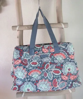 New Vera Bradley Xl/l Multi Print Quilted Diaper / Tote / Laptop Bag • $35