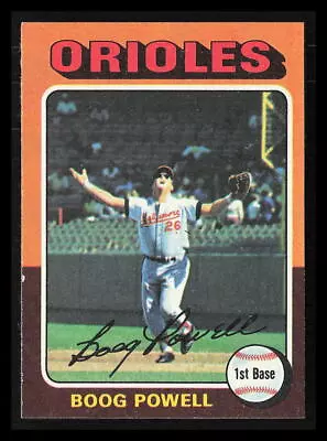 Boog Powell 1975 Topps #625  Baltimore Orioles • $1.25