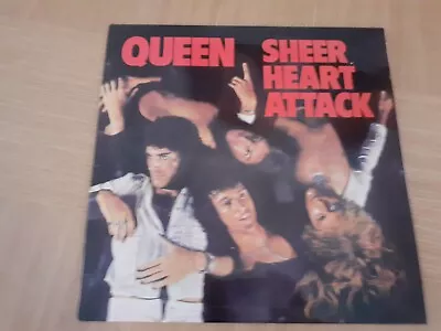 Queen Sheer Heart Attack-1974 UK Vinyl LP With Lyric Inner   EX /EX • £17.50