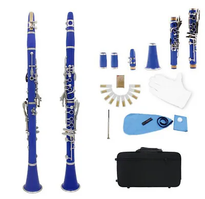 B Flat Clarinet Instrument 17 Key Bakelite Clarinet Set For Beginners • $167