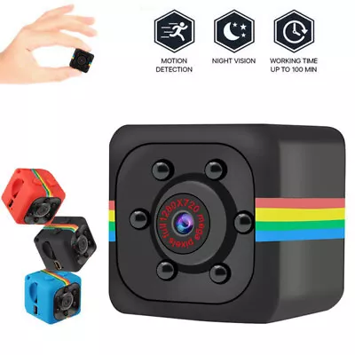 SQ11 Full HD 1080p Mini Camera Night Vision Sport DV Video Recorder Camcorder • $7.99