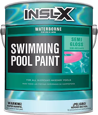 Waterborne Semi-Gloss Acrylic Pool Paint Royal Blue 1 Gallon • $122.26
