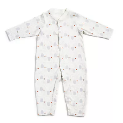 Natures Purest Organic Cotton My First Friends Footless Sleepsuit 9-12mts (0196D • £4.99