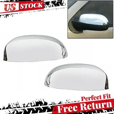 For 2007-2013 Chevy Silverado / GMC Sierra CHROME Mirror Covers Replacement • $23.80