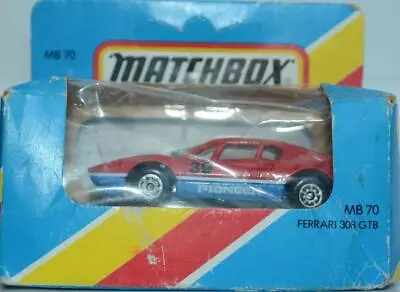 Tta - Matchbox Superfast - Ferrari 308gtb - Red #70 • £1.99