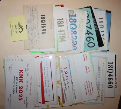 Lot Of 90 Vintage Early 1960's CB QSL Cards • $19.95