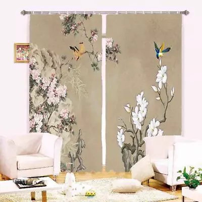 Magnolia Mood Sky Line 3D Curtain Blockout Photo Printing Curtains Drape Fabric • $205.95