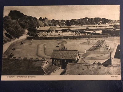 £2.99 • Buy Vintage Postcard Childrens Playground Exmouth Devon 