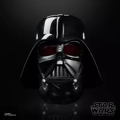 Star Wars: Obi-Wan Kenobi- Darth Vader Premium Electronic Helmet Black 1:1 • $420