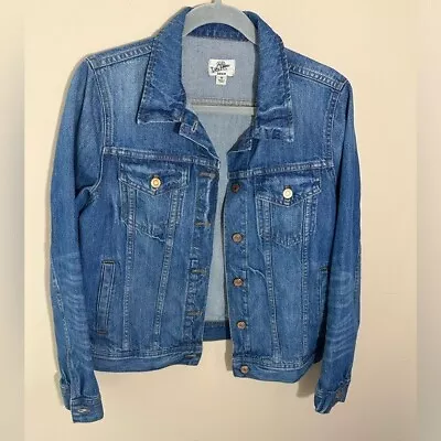 J. CREW Women's Denim Jacket Sz M J Crew Wash Vintage Classic Style • $24