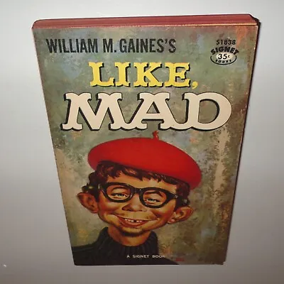 Like Mad 1960 First Printing Signet Paperback PB • $4.99