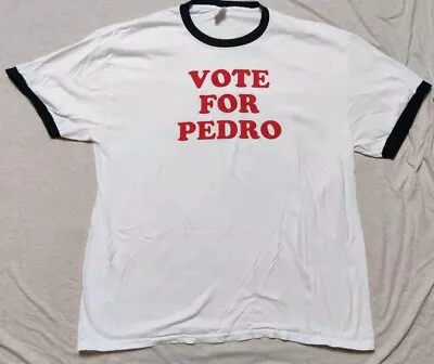 Napoleon Dynamite Men T-Shirt Size XL Vote For Pedro MINT! • $21.99