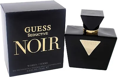 £24.50 • Buy Guess Seductive Noir EDT Spray, 75ml - UK