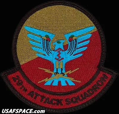 USAF 29th ATTACK SQUADRON - MQ-9 REAPER - Holloman AFB NM - ORIGINAL VEL PATCH • $11.95