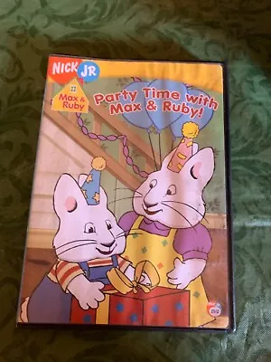 Party Time With Max & Ruby      DVD Tested~ SHELF209 • $6.99