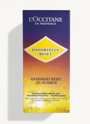 L'Occitane Immortelle Overnight Reset Serum 50ml  Brand New In Box • £69.99