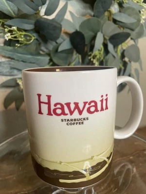 $12 • Buy 2012 STARBUCKS HAWAII Coffee Mug 16oz Icon Series, No SKU, Discontinued