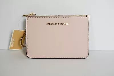 Michael Kors Jet Set Travel S TZ Coin Pouch With ID Key Holder Wallet $118 • $42