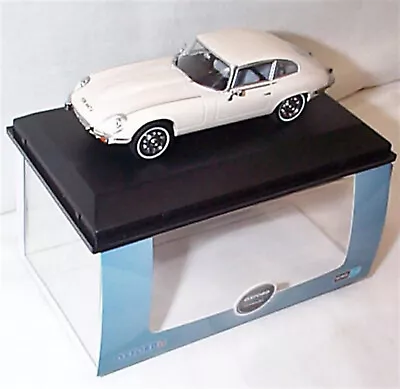 Jaguar E Type V12 Coupe Old English White 1-43 New In Case 43JAGV12006 • £24.75