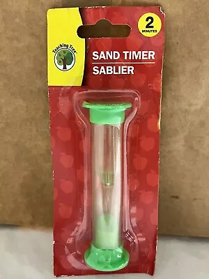 Teaching Tree Sand Timer Sablier 2 Minutes. Eggs Time Out Exercise Cooking • $8.99