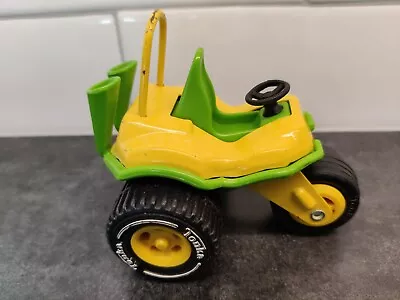 Vintage 1970s Tonka Tiny Sand Piper Trike Green Yellow 3 Three Wheeler Pipes • $16.99