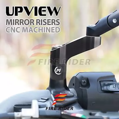 UPVIEW M10 Mirror Extenders Adapters For KLR 650 13 14 15 16 17 18 19 20 21 22 • $28.81