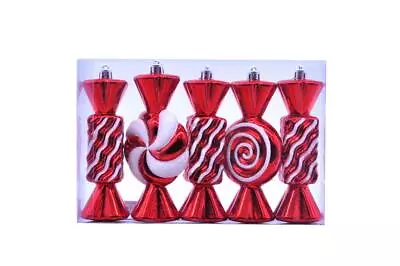 Candy Cane Sweets Pack X5 Christmas Decorations  Large 15cm • £6.99