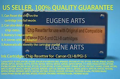 $23.94 • Buy Canon Ink Cartridge Chip Resetter MP790 MP800 MP810 MP830 MP900 950 960 Pro9000