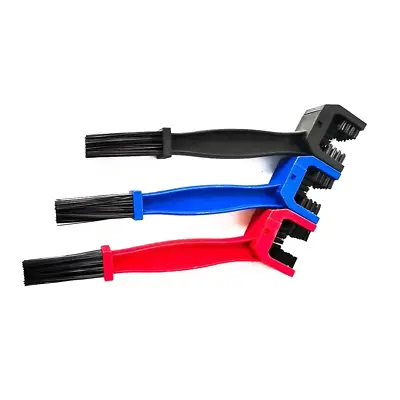 Portable Tool Washing Scrubber Gear Cleaner Motorcycle Bike Chain Cleaning Brush • $2.32