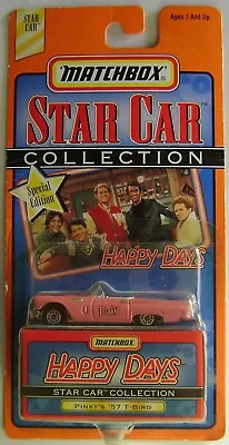 Matchbox Star Car Collection Happy Days Pinky's '57 T-Bird Die Cast Car • $10