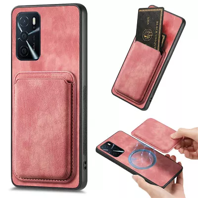 For OPPO A38 4G A58 5G A52 A72 A57 A53S Detachable Card Slot Case Wallet Cover • $14.33