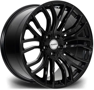 Alloy Wheels 20  Riviera RV191 Black Gloss For VW Transporter T5 03-15 • $1565.17